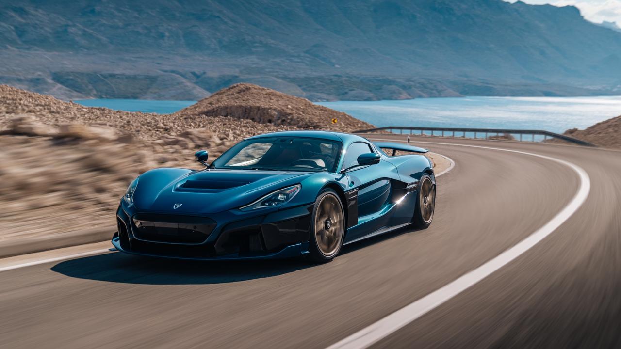 The Rimac Nevera can hit 100km/h from a standstill in under two seconds.