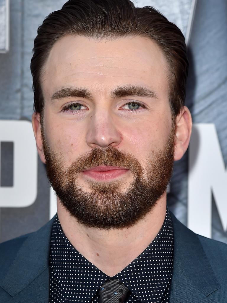 Hemsworth posted the message to Captain America star Chris Evans. Picture: Getty Images/AFP