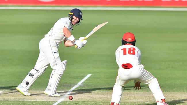 Marcus Harris finished as the Shield’s leading runscorer. Picture: AAP