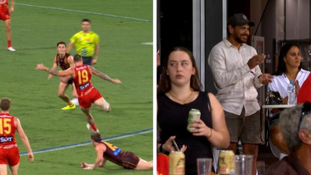 Cyril cheers on Suns at Hawks clash!