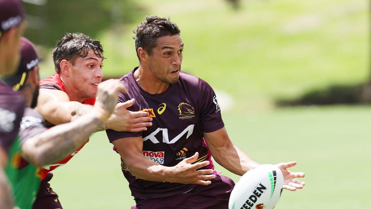 Te Maire Martin has been training with the Brisbane Broncos. Picture: Liam Kidston