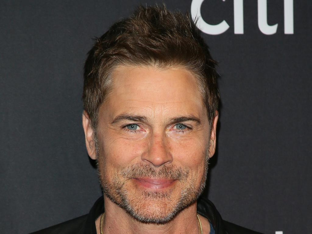 Actor Rob Lowe hosted the wedding rehearsal at his estate. Picture: Getty