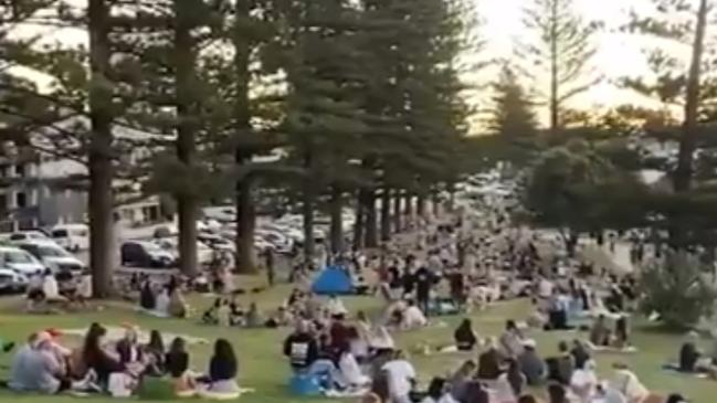 The simple pleasure of enjoying a Gold Coast sunset with 10,000 family and friends.