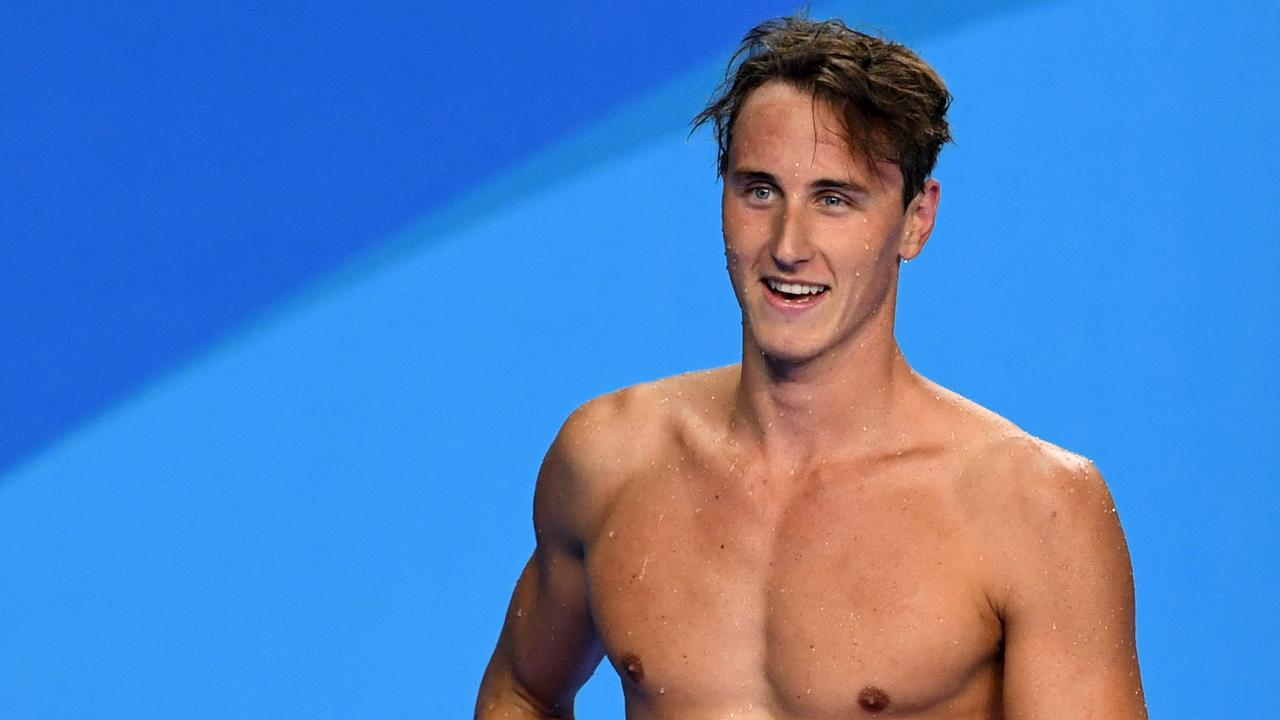 Cameron McEvoy delivered a much improved performance in the semi final of the 100m freestyle.