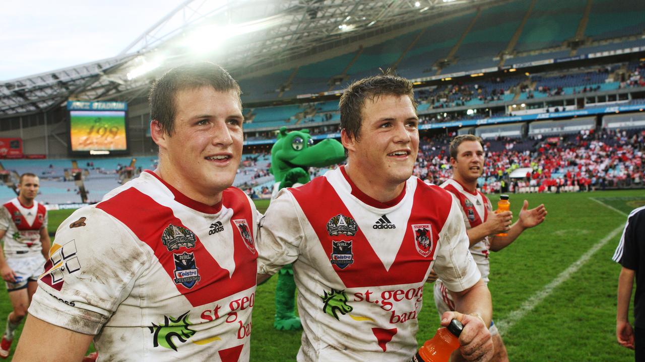 Josh and Brett Morris took the Dragons to great heights.