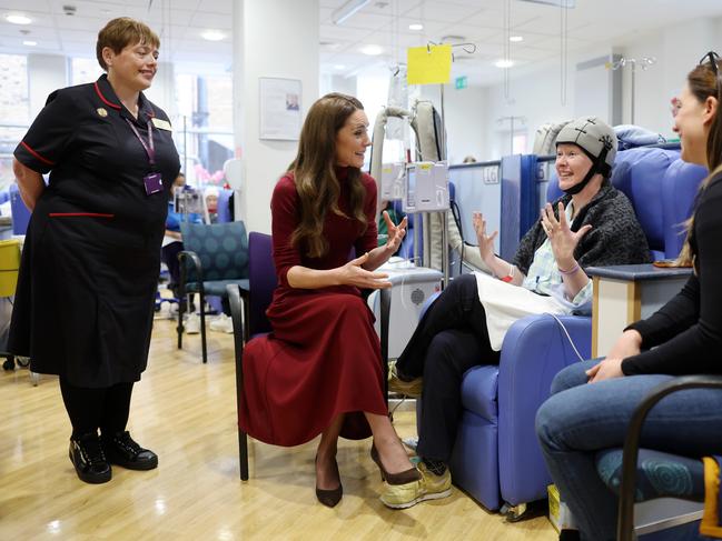 Kate completed her own chemotherapy last September. Picture: Chris Jackson/Getty Images