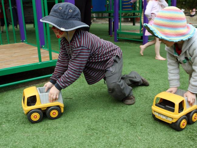 Generic images of children playing at C and K's Newmarket Childcare Centre.