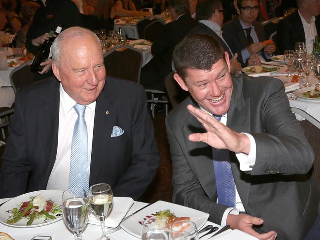 James Packer - Alan Jones heart foundation lunch at Sofitel