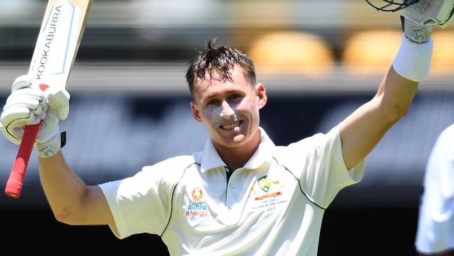 Marnus Labuschagne is averaging an incredible 63.43 in Tests after a breakout year. Picture: AAP