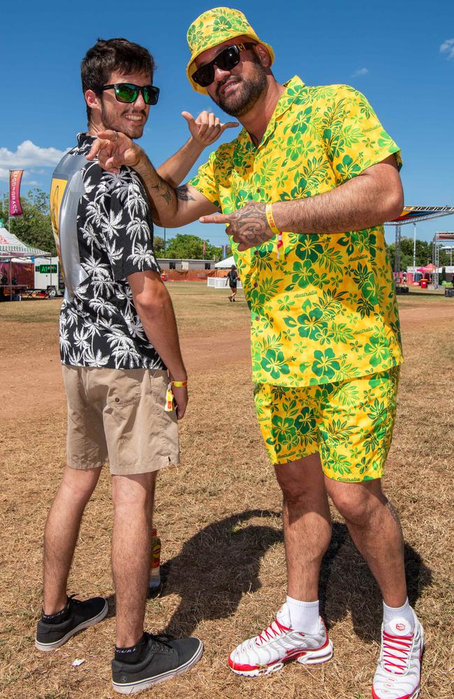 John Stockman and Will Bridgfoot at the 2024 edition of BASSINTHEGRASS. Picture: Pema Tamang Pakhrin