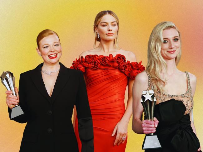 Sarah Snook, Margot Robbie, and Elizabeth Debicki were all winners at the 2024 Critics' Choice Awards.