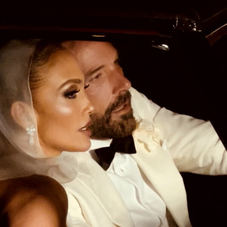 Jennifer Lopez JLo posts images from her Wedding Weekend with Ben Affleck. Picture: On the JLo