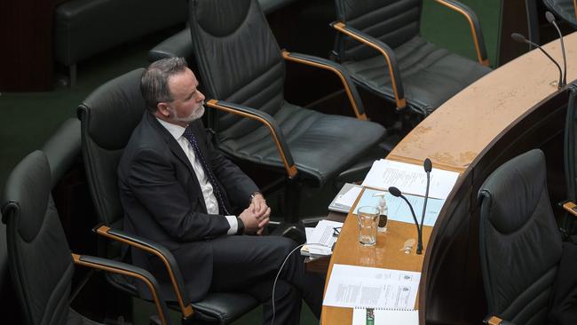 Labor David O'Byrne MP in the Tasmanian Parliament. Picture: Chris Kidd