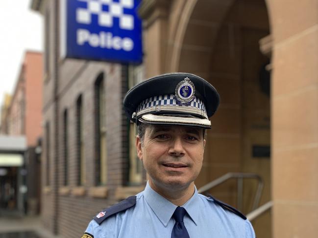 Northern Beaches Police crime manager Michael Boutouridis warned others not to give money to people who they have only met online. Picture: Supplied