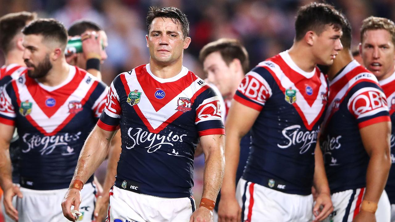 Cooper Cronk during his time with the Roosters