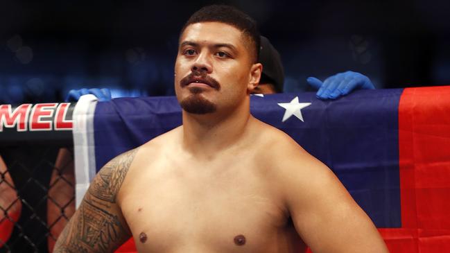 Justin Tafa will take on Juan Adams in UFC 247 in Texas. Picture: Sam Ruttyn