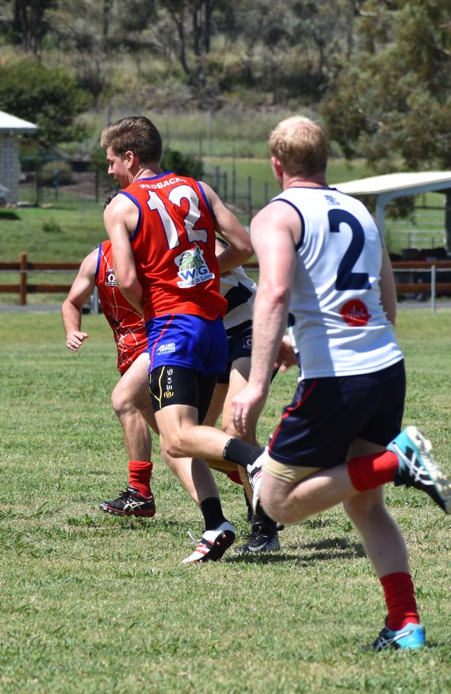 Warwick Redbacks play Ipswich Cats at the 2021 Cardinal Cup at Warwick Credit Union Oval.