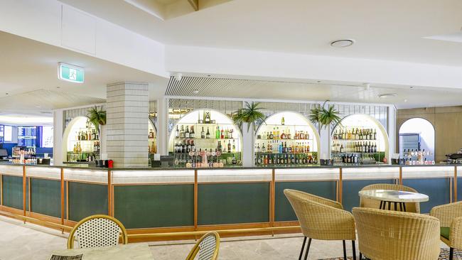 The bar at the newly refurbished Surfers Paradise RSL measures an incredible 43 metres. Picture: Tim Marsden