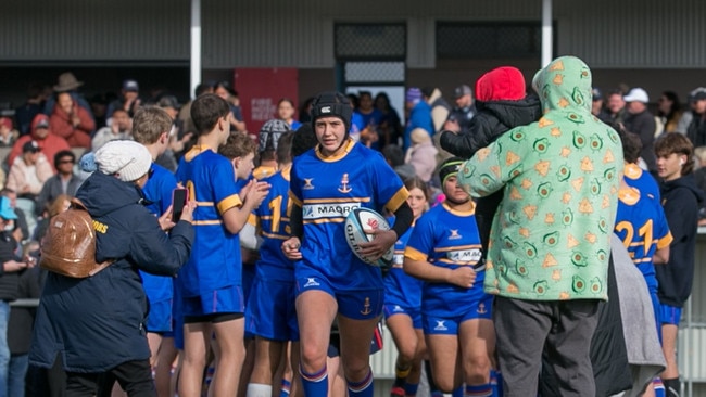 Sydney U14 players at the recent City v Country rugby event. Pic: Paul Melham