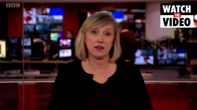 BBC newsreader chokes up announcing Prince Philip's death