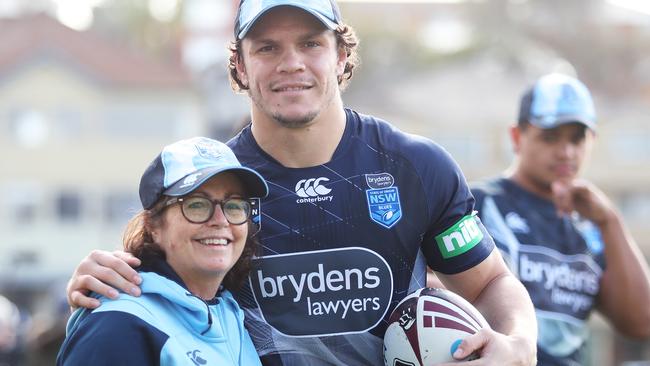 James Roberts could only dream of an Origin career like Liz Steet’s. (Brett Costello)