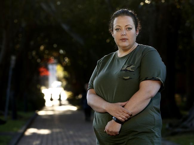 Erin Howard is a Hornsby Hospital patient who suffers from bipolar and complex post traumatic stress disorder. Picture: John Appleyard