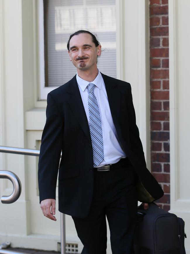 Magistrate Evan Hughes, acting as a lawyer back in 2018. Picture: Chris Kidd