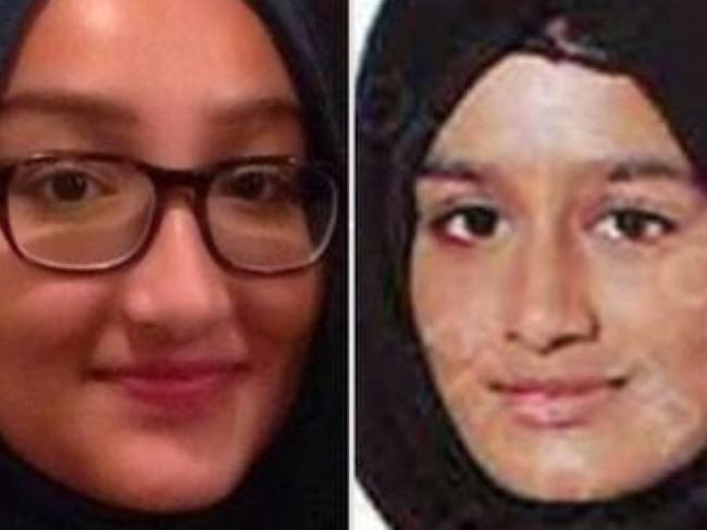 Kadiza Sultana, 16, Shamima Begum, 15.