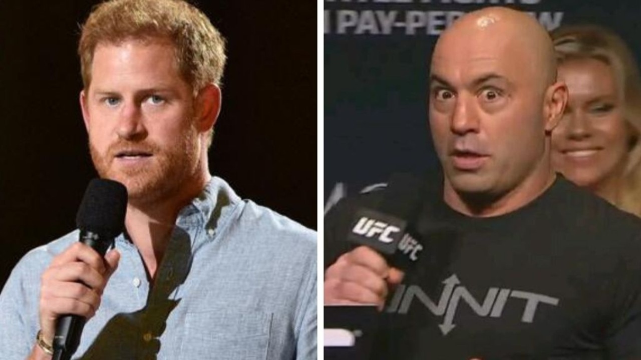 Prince Harry and Joe Rogan.