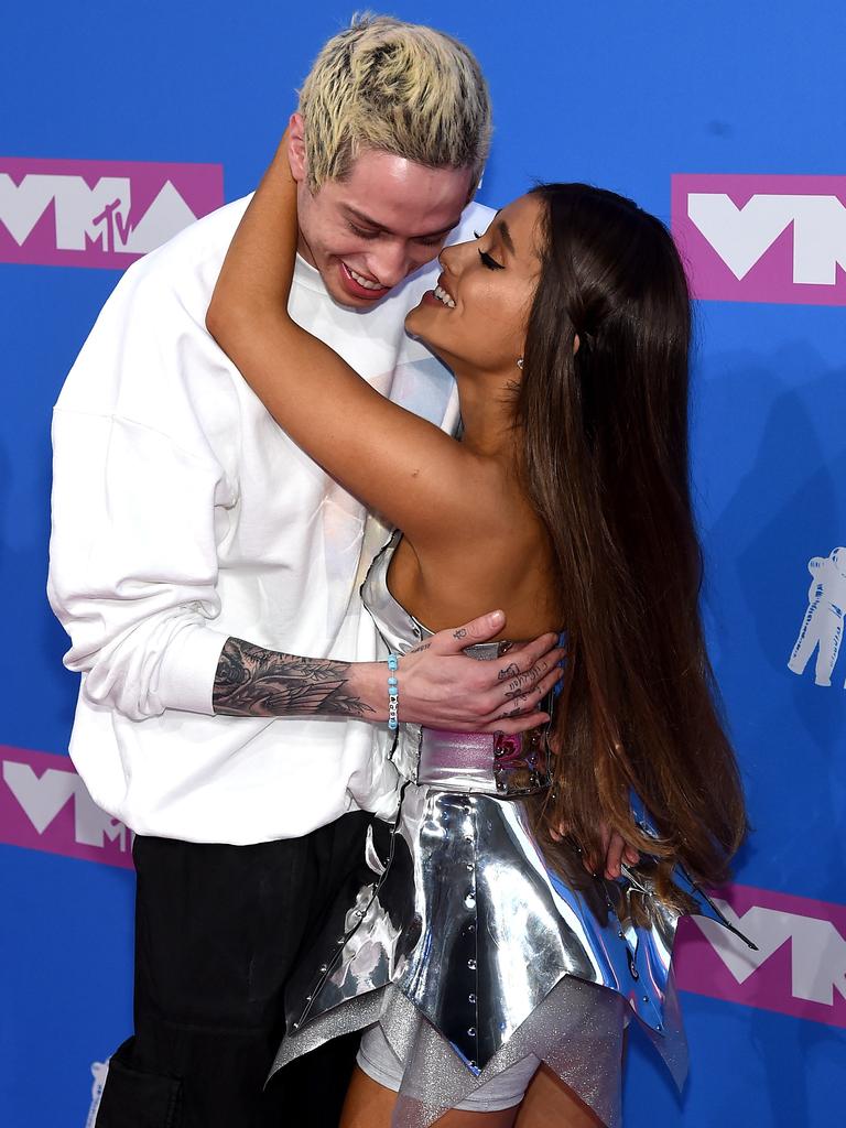 The couple at the MTV Music Awards in 2018. Picture: Jamie McCarthy/Getty Images