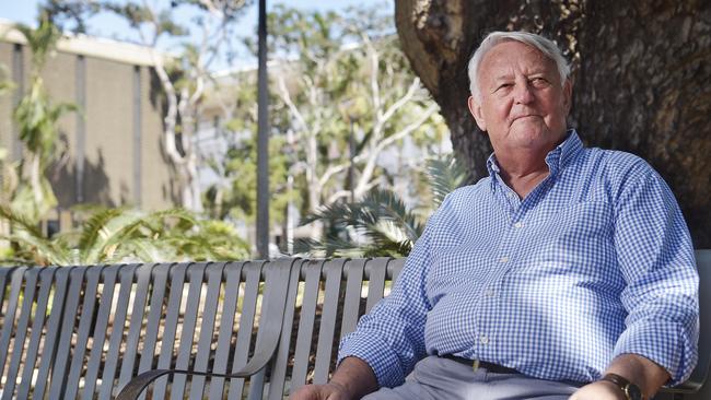 Independent Commissioner Against Corruption Ken Fleming QC poses for a photo in front of Parliament House in Darwin on Friday, August 31, 2018. Picture: Keri Megelus