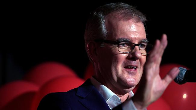 Labor leader Michael Daley concedes defeat. Picture: Lukas Coch/AAP Image