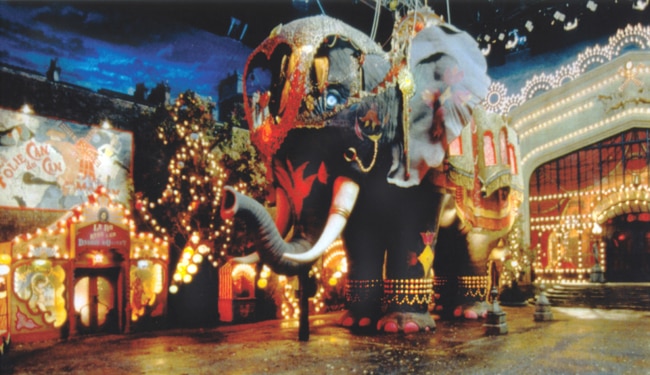 The elephant in Moulin Rouge.