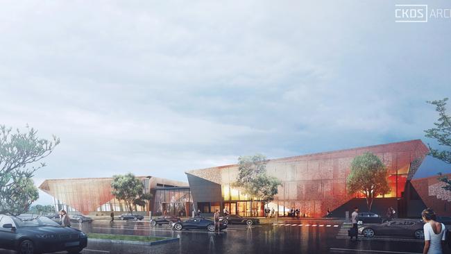 The $11m "stage two" development of the Central Coast Regional Sporting and Recreation Complex at Tuggerah could be shelved or scrapped indefinitely. Picture: supplied