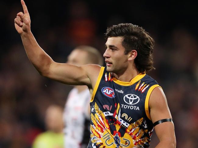 Young gun Josh Rachele will get a well-earned rest. Picture: AFL Photos/Getty Images