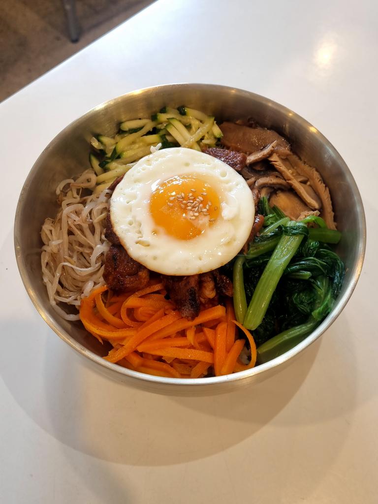 Bibimbap from The Real Korean Restaurant on MacAlister St, Mackay. Photo: Contributed