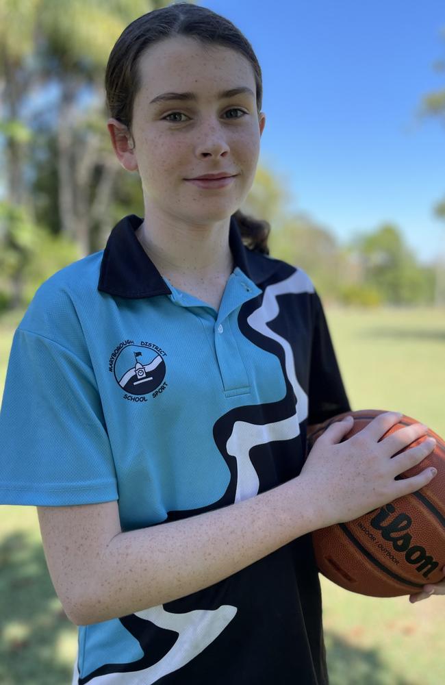 Charlee Kratzmann plays for the Hervey Bay Hurricanes. Photo: Contributed.