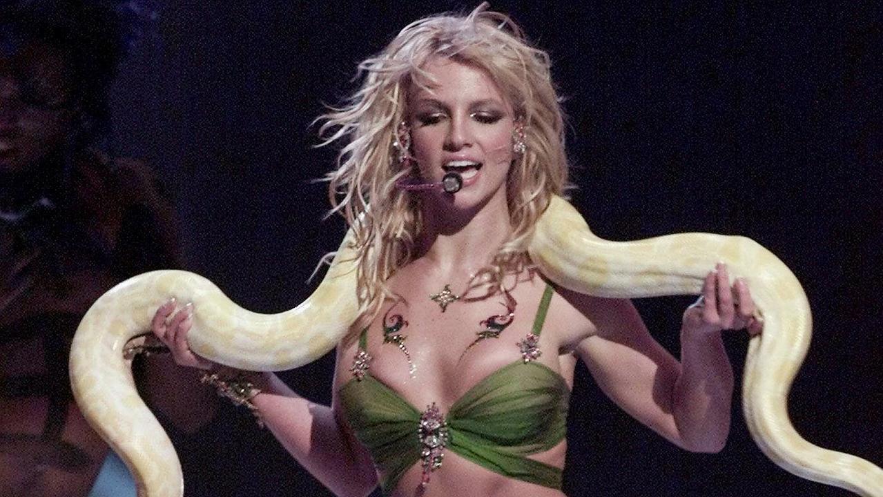 Britney promises to lift the lid on this iconic performance in her upcoming memoir. Picture: Timothy/A/CLARY