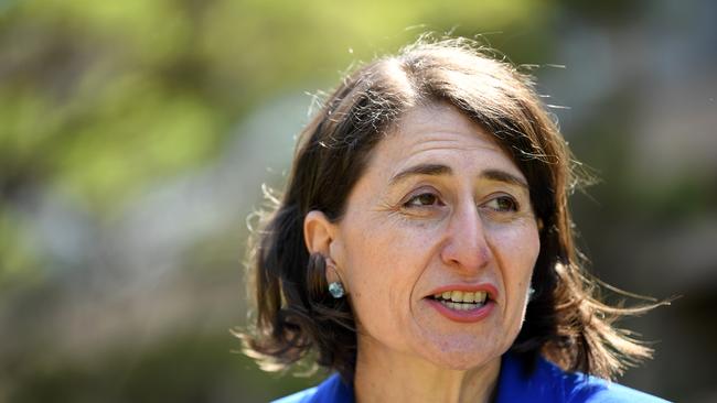 NSW Premier Gladys Berejiklian hopes the vaccination timetable can be brought forward. Picture: NCA NewsWire/Joel Carrett