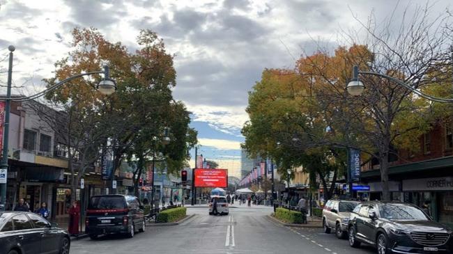 What Macquarie St looks like now. Pictures: Liverpool Council