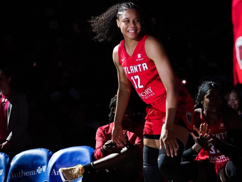 WNBA’s Atlanta Dream player Nia Coffey has been recruited by the Townsville Fire for the 2024/25 season. Picture: Instagram.