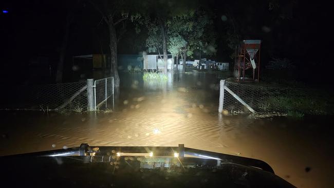 Photos of flooding in the Central Highlands. Photo: Mike Bryant