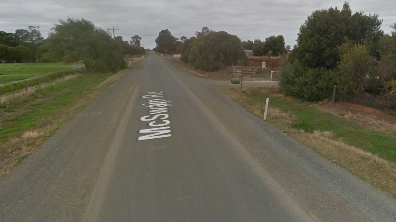 Emergency services were called to a property on McSwain Road about 7.30pm, where they found a deceased man. Picture: Google Maps