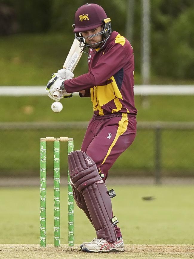 Jack Rudd scored a century for Fitzroy-Doncaster. Picture: Valeriu Campan