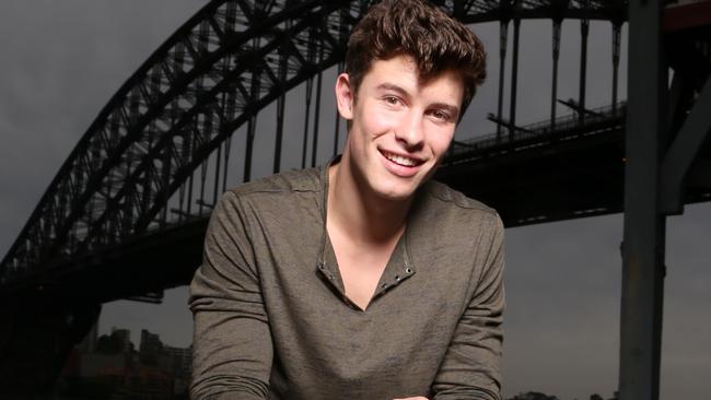 Premier Dan Andrews’ son Noah is being likened to international pop superstar Shawn Mendes. Picture: Adam Taylor