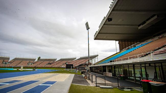 QSAC is Labor’s preferred choice for the Brisbane 2032 athletics stadium. Picture: Nigel Hallett