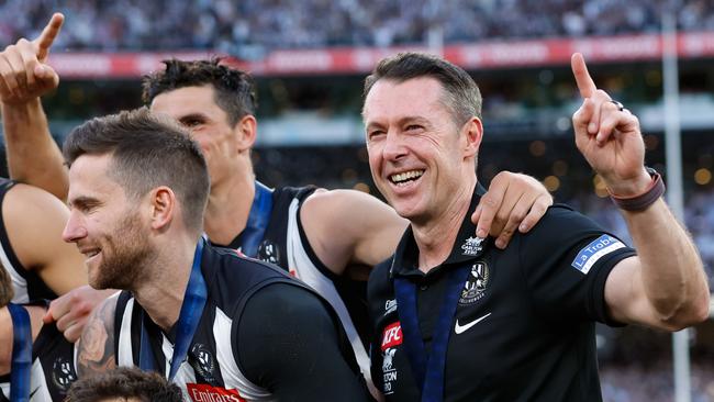 Craig McRae and his Magpies should be pleased with how the off-season is playing out. Picture: Getty Images