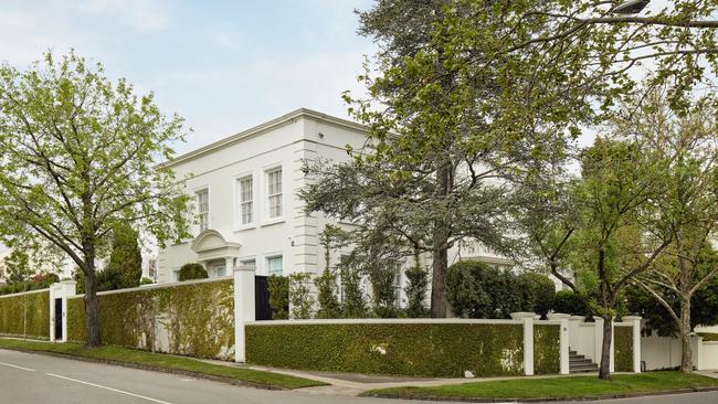 Tile magnate Frank Walker sold his Clendon Rd, Toorak, mansion for $23.35m in July 2023.