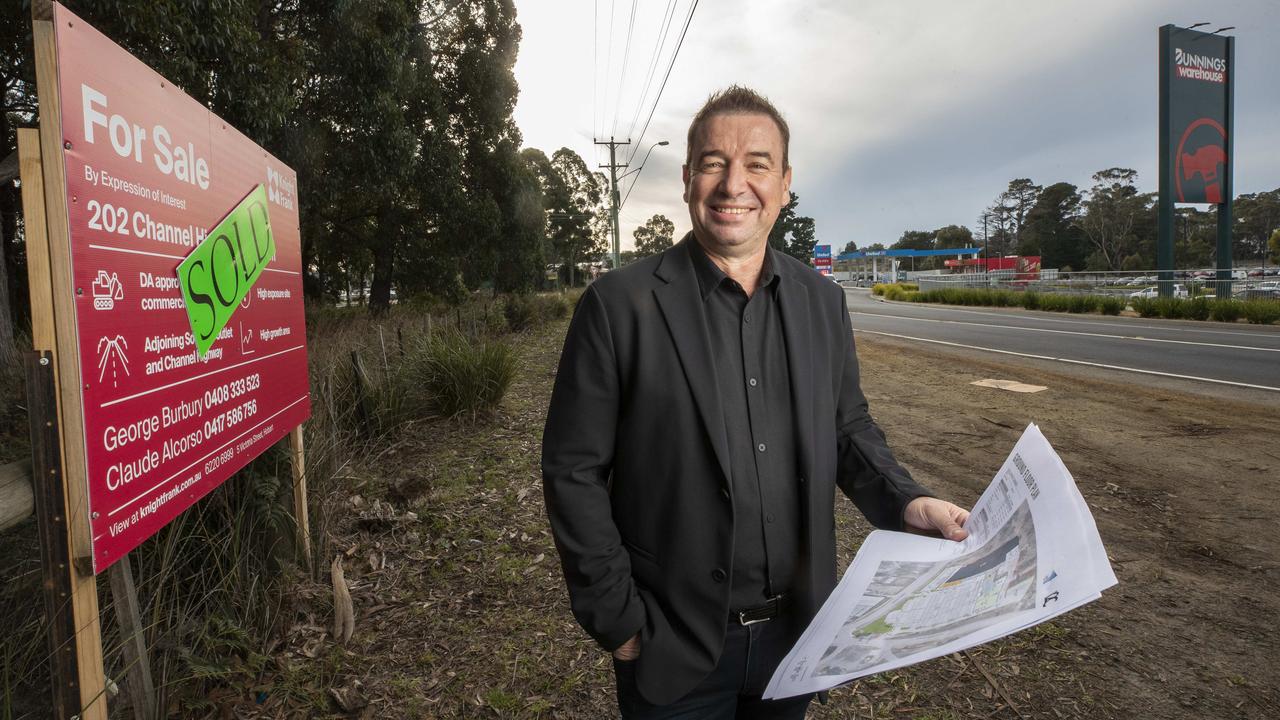 Tipalea Partners CEO Scott Spanton at the Spring Farm Village development site at Kingston. Picture: Chris Kidd