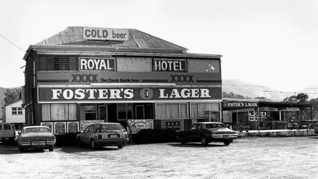 The Bouldercombe Royal Hotel pictured in 1989.